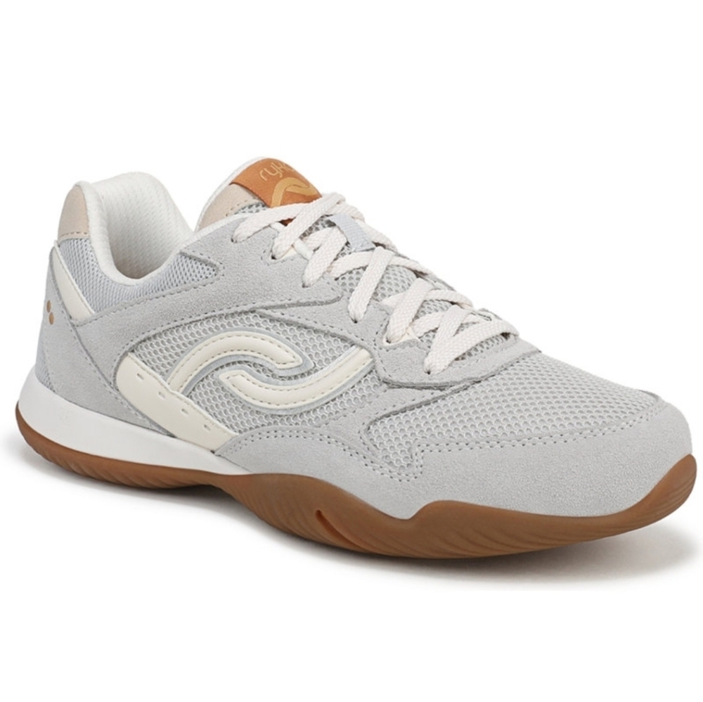 NWT - Ryka - Women's Candor Low Profile Lace Up Sneakers - 11W - Oyster Grey